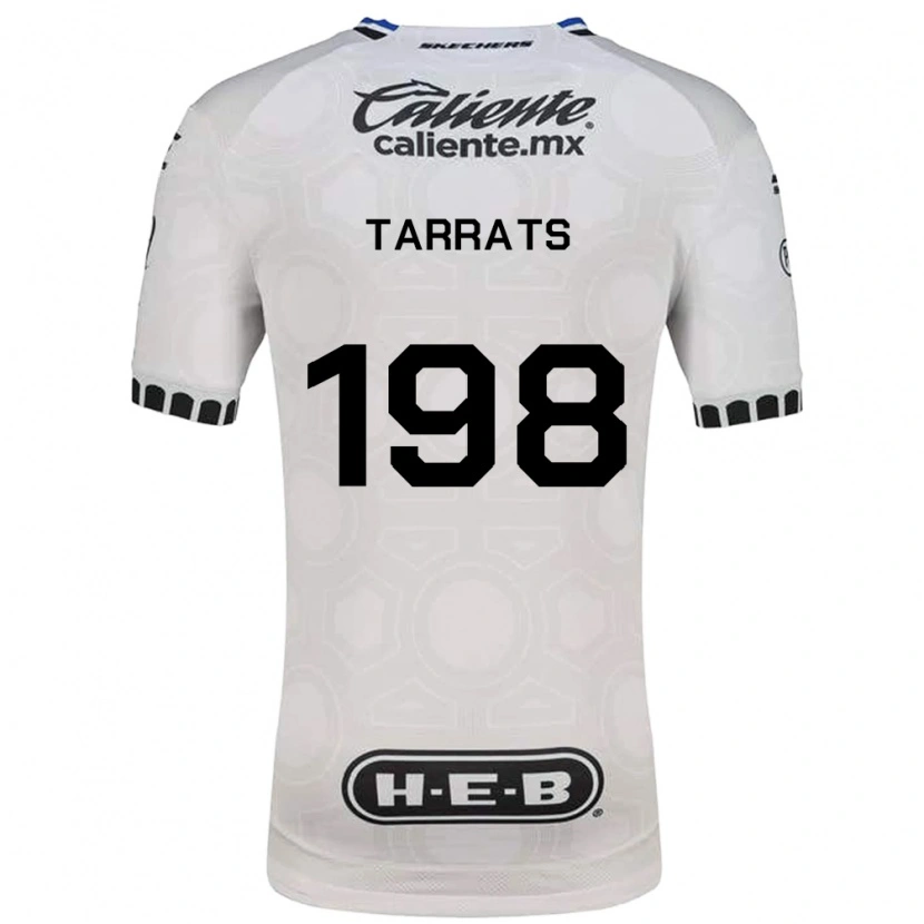 Danxen Børn Iñigo Tarrats #198 Hvid Sort Blå Hjemmebane Spillertrøjer 2026/27 Trøje T-Shirt