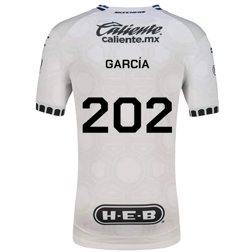 Danxen Børn Diego García #202 Hvid Sort Blå Hjemmebane Spillertrøjer 2026/27 Trøje T-Shirt