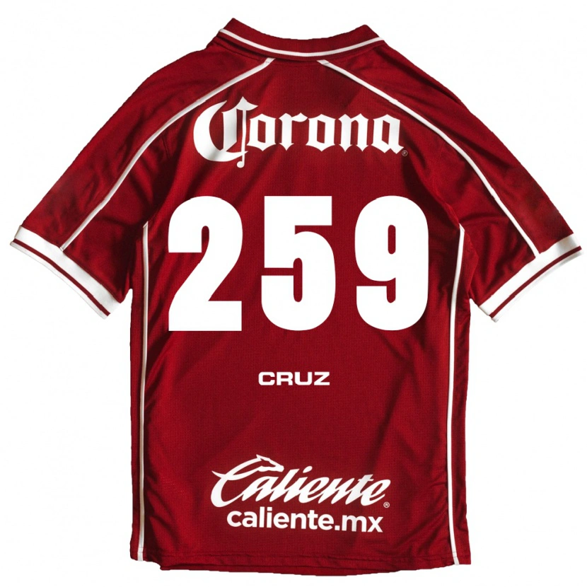 Danxen Børn Eder Cruz #259 Hvid Rød Hjemmebane Spillertrøjer 2026/27 Trøje T-Shirt