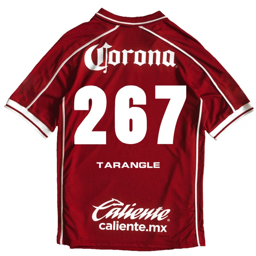 Danxen Børn Sebastián Tarangle #267 Hvid Rød Hjemmebane Spillertrøjer 2026/27 Trøje T-Shirt