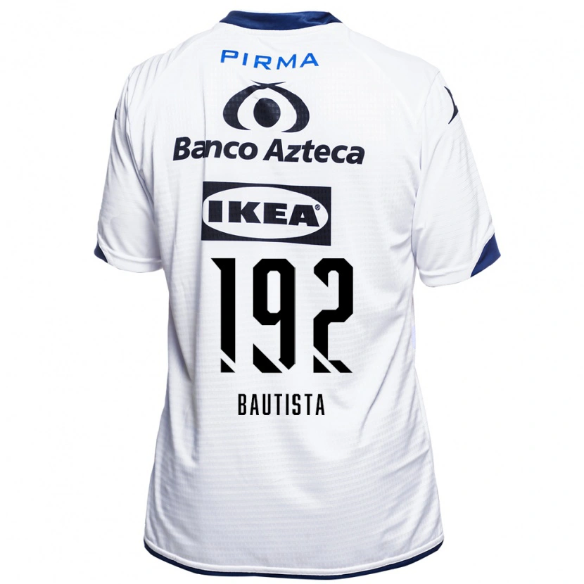 Danxen Børn Gael Bautista #192 Hvid Sort Blå Hjemmebane Spillertrøjer 2026/27 Trøje T-Shirt
