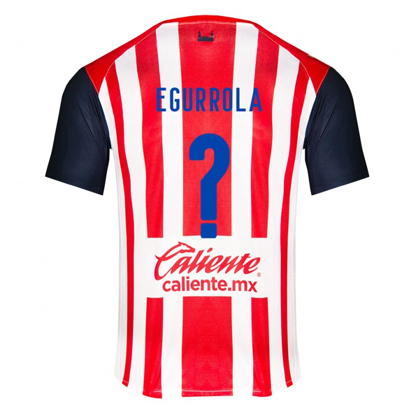 Danxen Børn Luis Egurrola #0 Rød Sort Hvid Hjemmebane Spillertrøjer 2026/27 Trøje T-Shirt