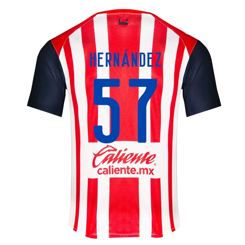 Danxen Børn Jesús Hernández #57 Rød Sort Hvid Hjemmebane Spillertrøjer 2026/27 Trøje T-Shirt
