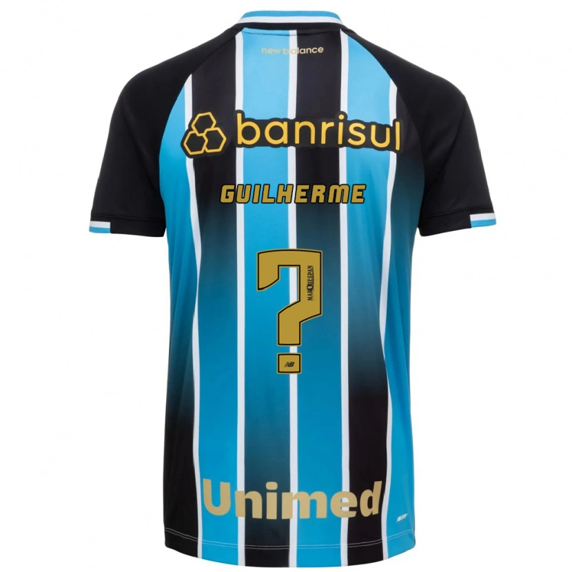 Danxen Børn Zé Guilherme #0 Blå Brun Sort Hjemmebane Spillertrøjer 2026/27 Trøje T-Shirt