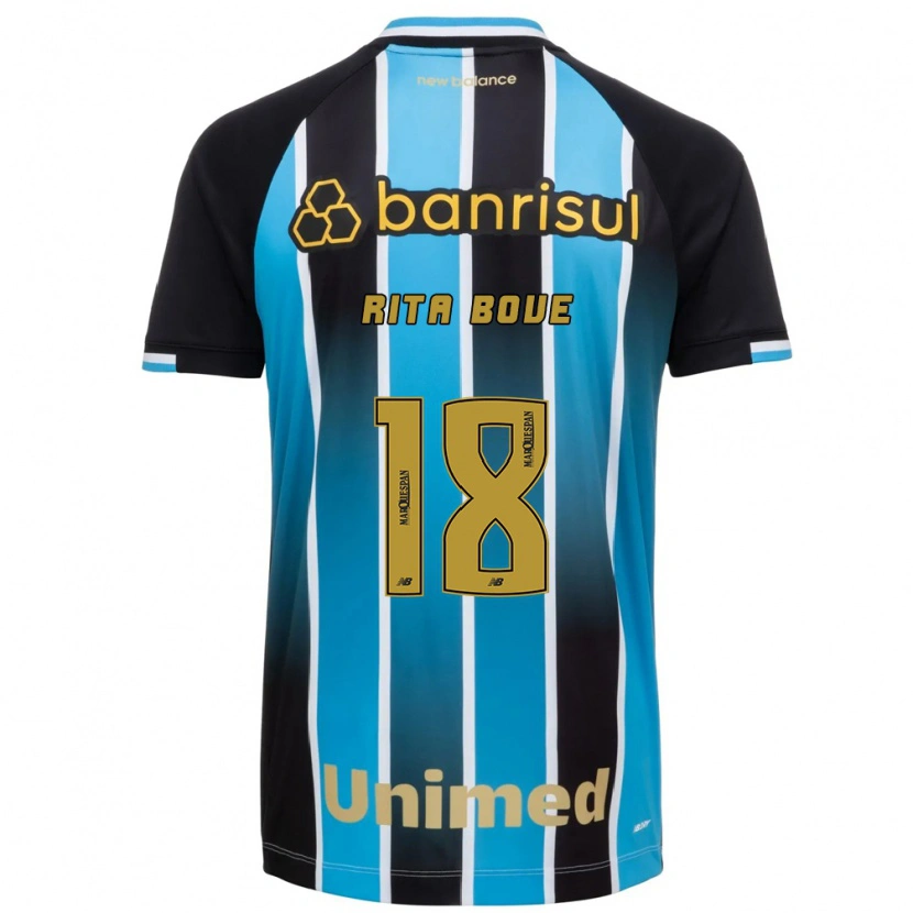 Danxen Børn Rita Bove #18 Blå Brun Sort Hjemmebane Spillertrøjer 2026/27 Trøje T-Shirt