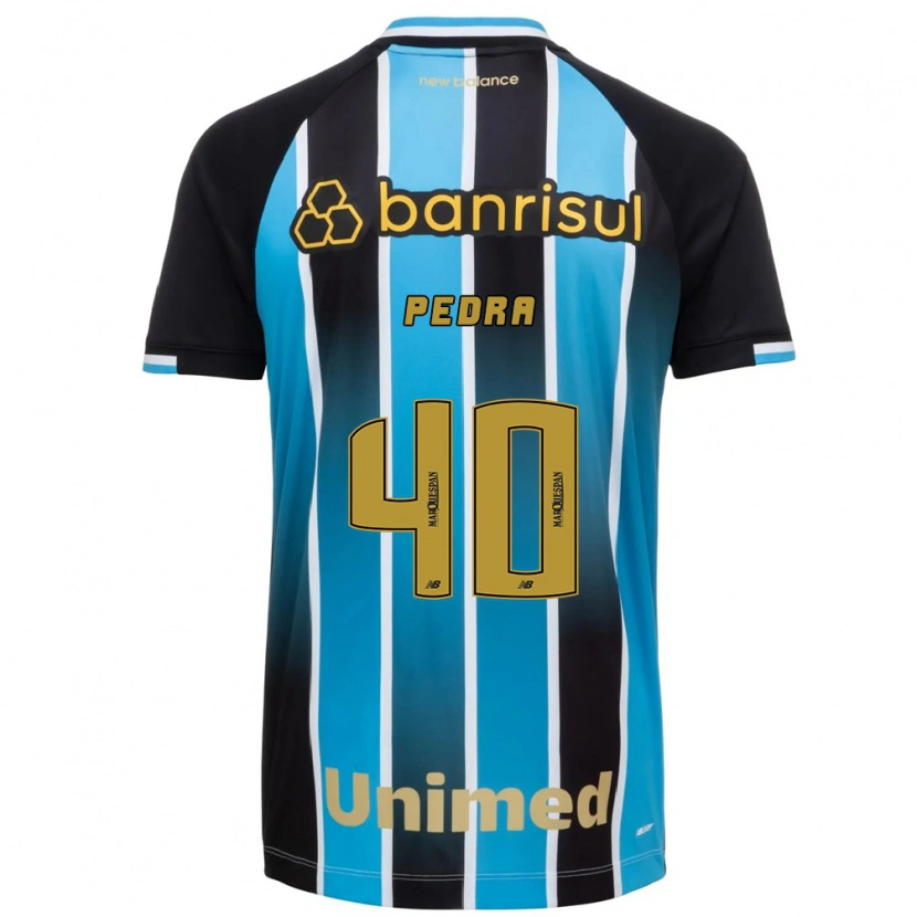 Danxen Børn Duda Pedra #40 Blå Brun Sort Hjemmebane Spillertrøjer 2026/27 Trøje T-Shirt