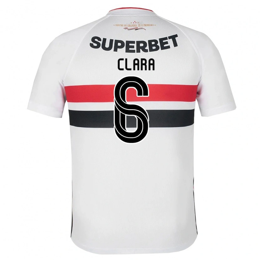Danxen Børn Ana Clara #6 Hvid Rød Sort Hjemmebane Spillertrøjer 2026/27 Trøje T-Shirt