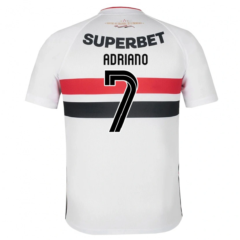 Danxen Børn João Adriano #7 Hvid Rød Sort Hjemmebane Spillertrøjer 2026/27 Trøje T-Shirt