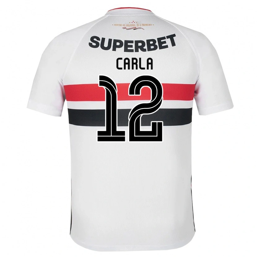 Danxen Børn Carla Maria Da Silva #12 Hvid Rød Sort Hjemmebane Spillertrøjer 2026/27 Trøje T-Shirt