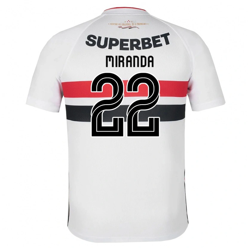 Danxen Børn Miranda #22 Hvid Rød Sort Hjemmebane Spillertrøjer 2026/27 Trøje T-Shirt