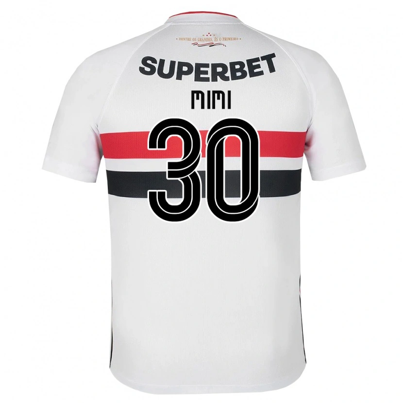Danxen Børn Mimi #30 Hvid Rød Sort Hjemmebane Spillertrøjer 2026/27 Trøje T-Shirt