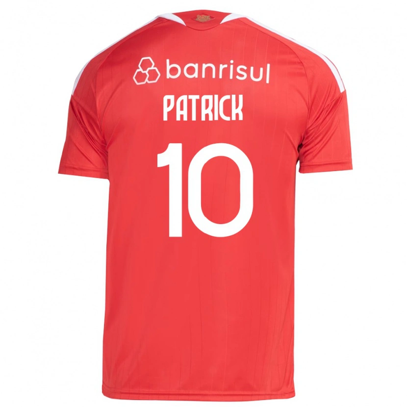 Danxen Børn Alan Patrick #10 Rød Hvid Hjemmebane Spillertrøjer 2026/27 Trøje T-Shirt