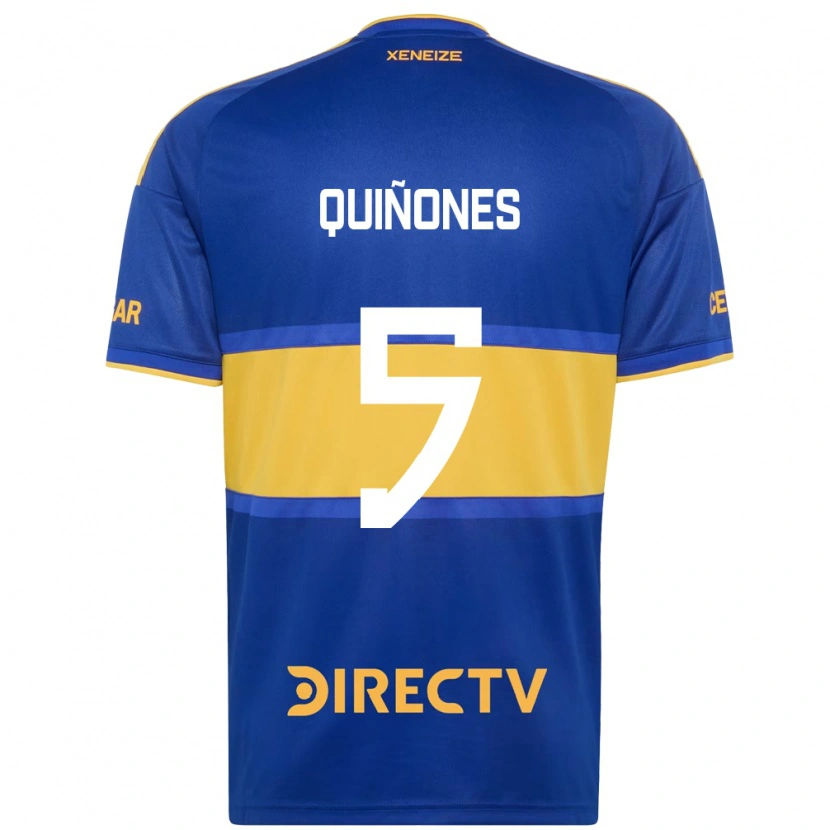 Danxen Børn Florencia Quiñones #5 Kongelig Blå Gul Hjemmebane Spillertrøjer 2026/27 Trøje T-Shirt