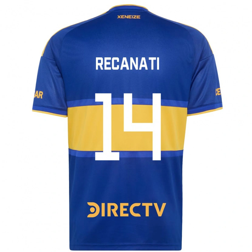 Danxen Børn Bianca Recanati #14 Kongelig Blå Gul Hjemmebane Spillertrøjer 2026/27 Trøje T-Shirt