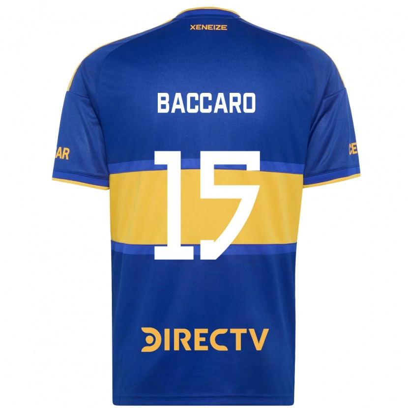 Danxen Børn Camila Baccaro #15 Kongelig Blå Gul Hjemmebane Spillertrøjer 2026/27 Trøje T-Shirt