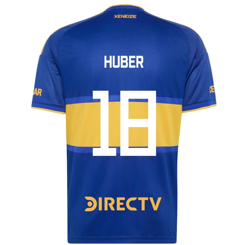 Danxen Børn Clarisa Huber #18 Kongelig Blå Gul Hjemmebane Spillertrøjer 2026/27 Trøje T-Shirt