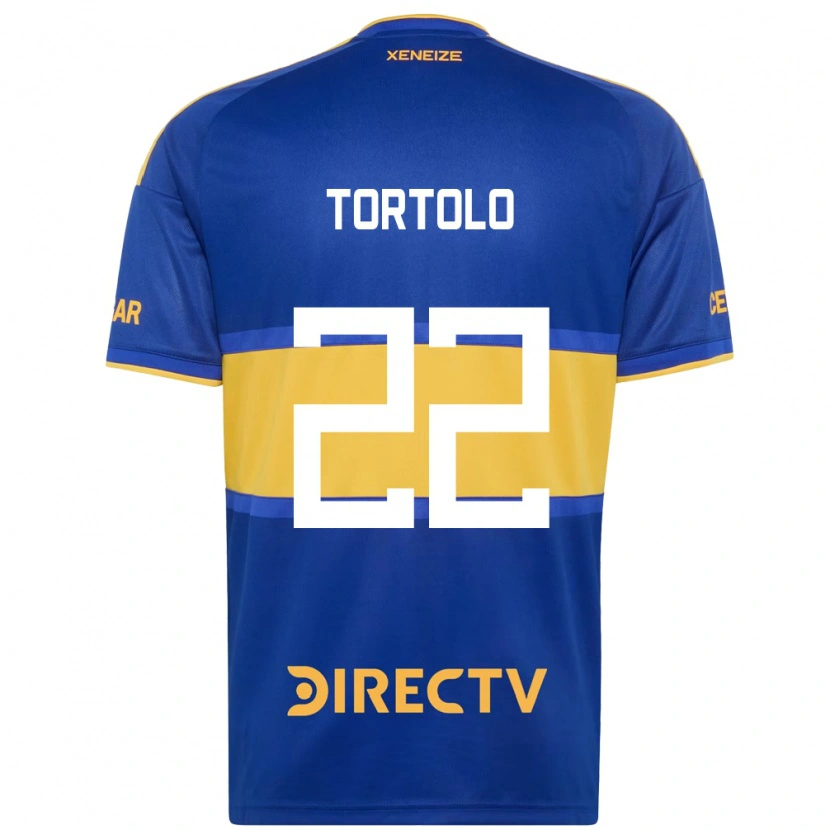 Danxen Børn Dulce Tortolo #22 Kongelig Blå Gul Hjemmebane Spillertrøjer 2026/27 Trøje T-Shirt