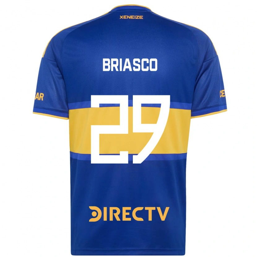 Danxen Børn Norberto Briasco #29 Kongelig Blå Gul Hjemmebane Spillertrøjer 2026/27 Trøje T-Shirt
