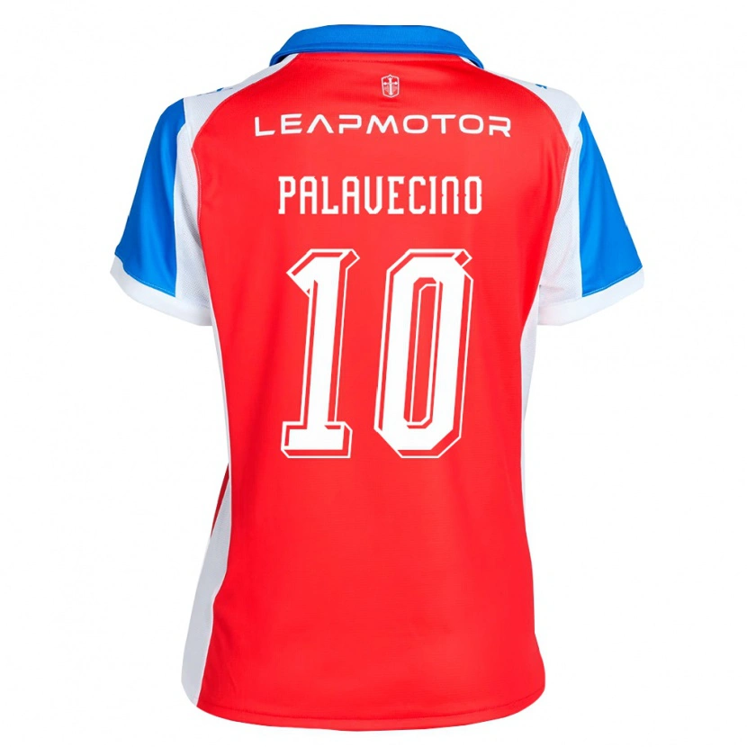 Danxen Børn Matías Palavecino #10 Rød Blå Udebane Spillertrøjer 2026/27 Trøje T-Shirt