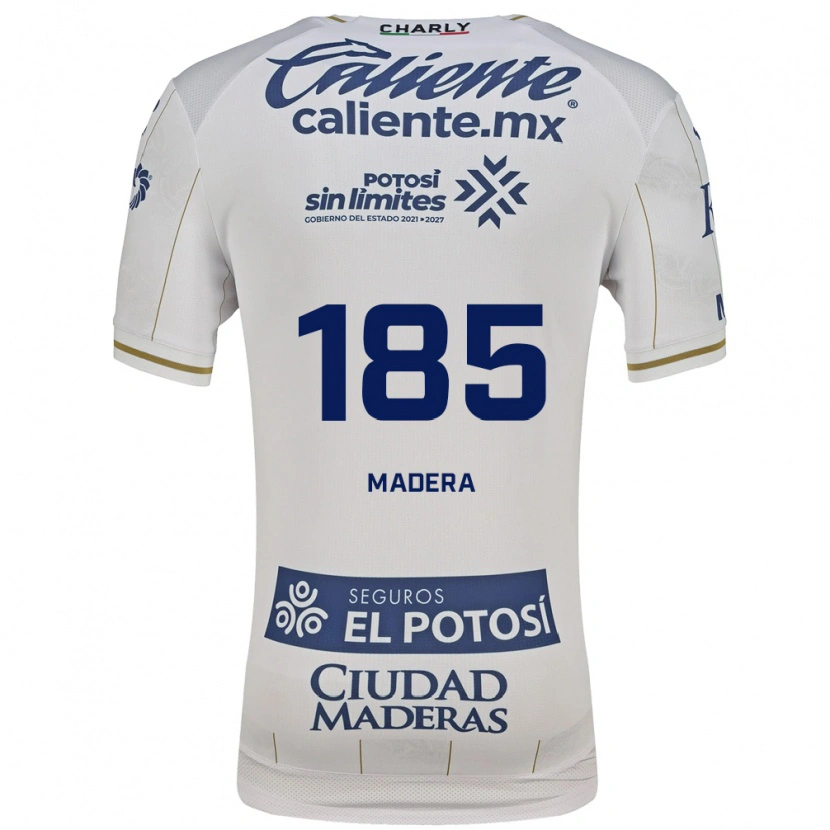 Danxen Børn Héctor Madera #185 Hvid Blå Udebane Spillertrøjer 2026/27 Trøje T-Shirt