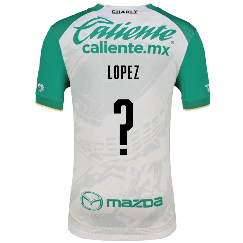 Danxen Børn Nicolas Lopez #0 Lysegrøn Hvid Udebane Spillertrøjer 2026/27 Trøje T-Shirt