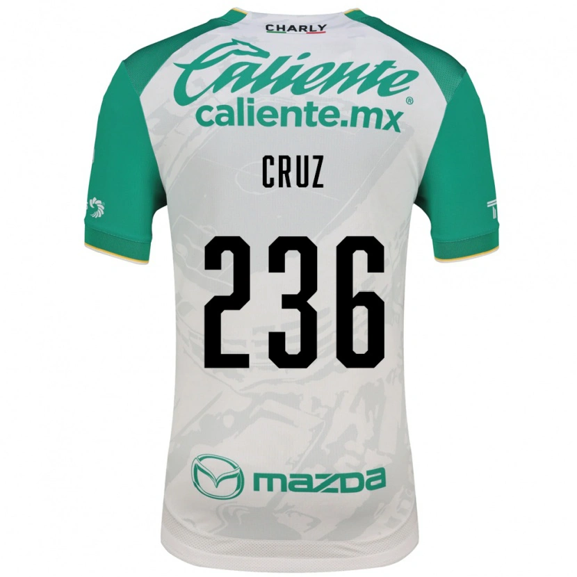 Danxen Børn Héctor Cruz #236 Lysegrøn Hvid Udebane Spillertrøjer 2026/27 Trøje T-Shirt