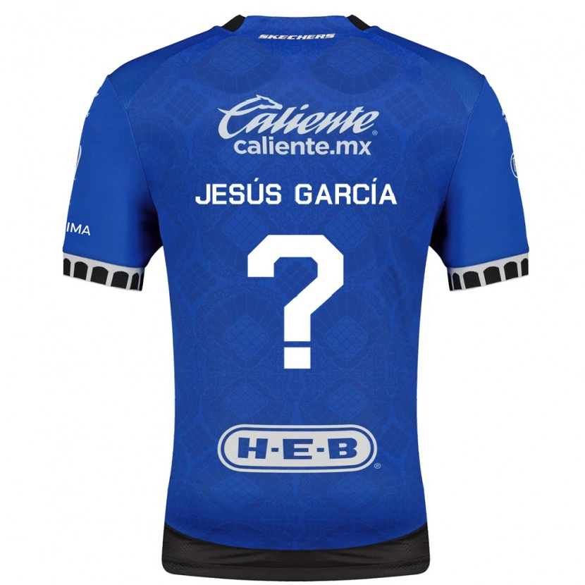 Danxen Børn Jesús García #0 Kongelig Blå Hvid Sort Udebane Spillertrøjer 2026/27 Trøje T-Shirt