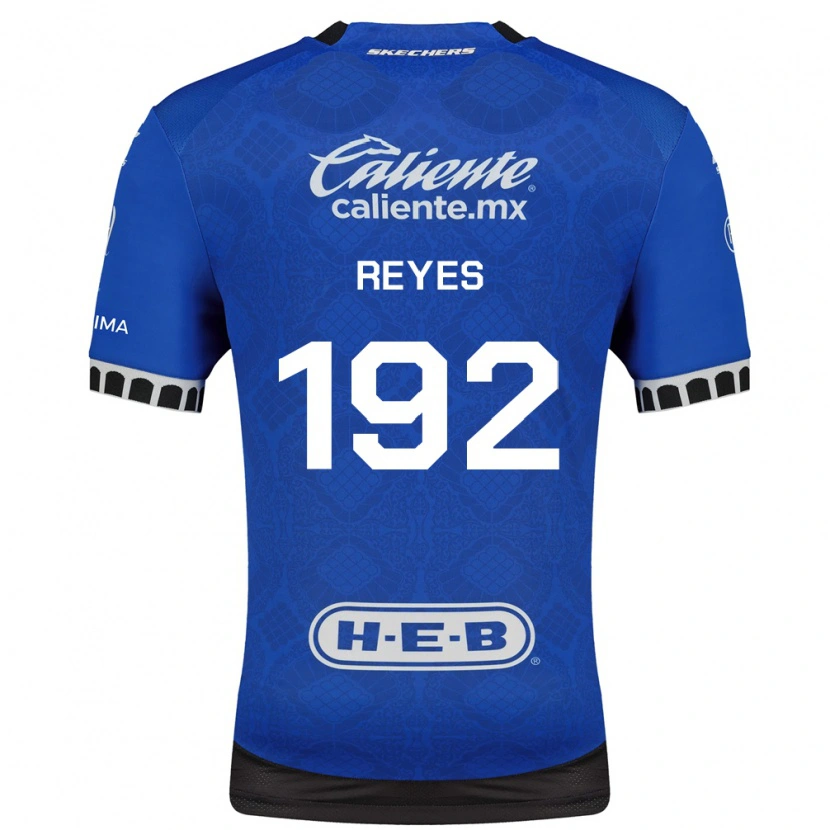 Danxen Børn Emiliano Reyes #192 Kongelig Blå Hvid Sort Udebane Spillertrøjer 2026/27 Trøje T-Shirt