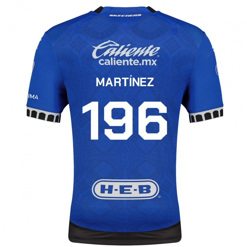 Danxen Børn Diego Martínez #196 Kongelig Blå Hvid Sort Udebane Spillertrøjer 2026/27 Trøje T-Shirt