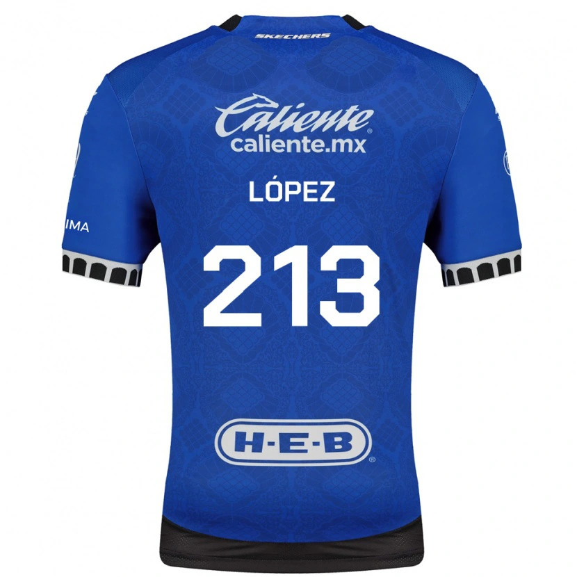 Danxen Børn Juan López #213 Kongelig Blå Hvid Sort Udebane Spillertrøjer 2026/27 Trøje T-Shirt