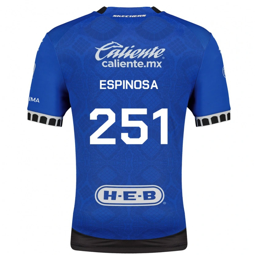 Danxen Børn Alexis Espinosa #251 Kongelig Blå Hvid Sort Udebane Spillertrøjer 2026/27 Trøje T-Shirt