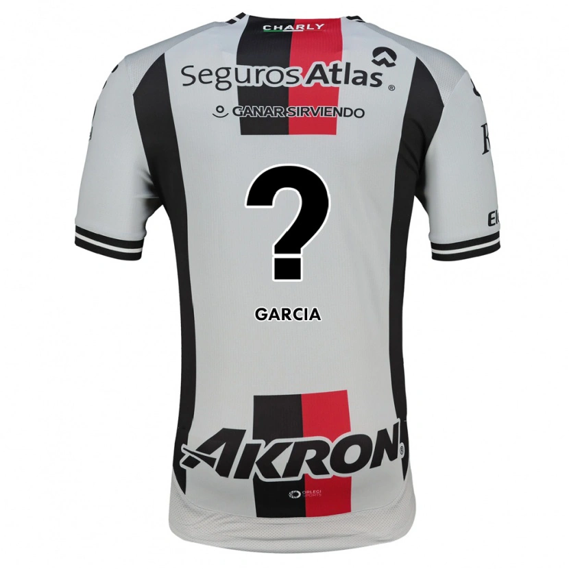 Danxen Børn Ángel García #0 Hvid Rød Sort Udebane Spillertrøjer 2026/27 Trøje T-Shirt