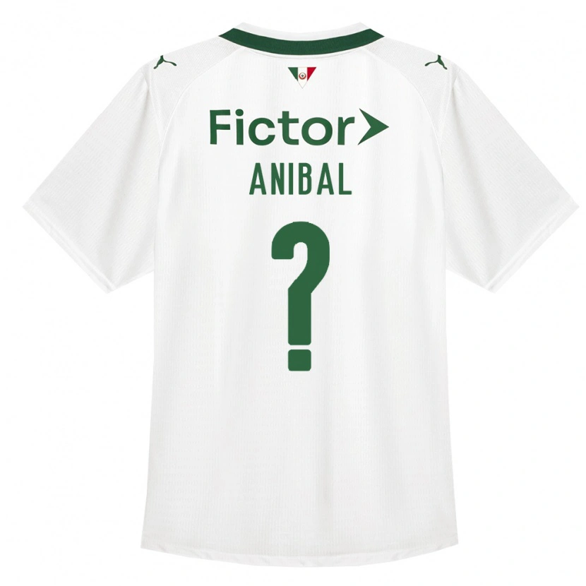 Danxen Børn Anibal #0 Grøn Hvid Udebane Spillertrøjer 2026/27 Trøje T-Shirt