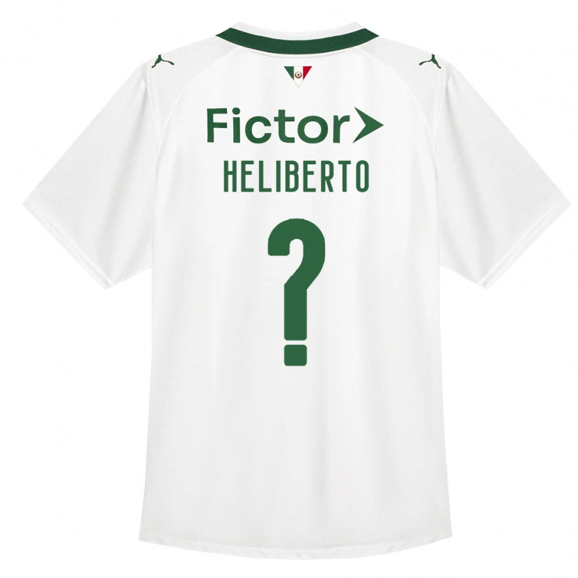 Danxen Børn Heliberto #0 Grøn Hvid Udebane Spillertrøjer 2026/27 Trøje T-Shirt