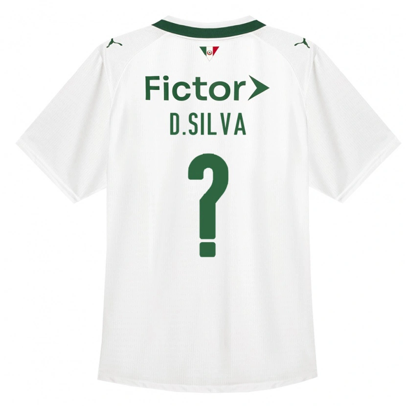 Danxen Børn Daniel Silva #0 Grøn Hvid Udebane Spillertrøjer 2026/27 Trøje T-Shirt