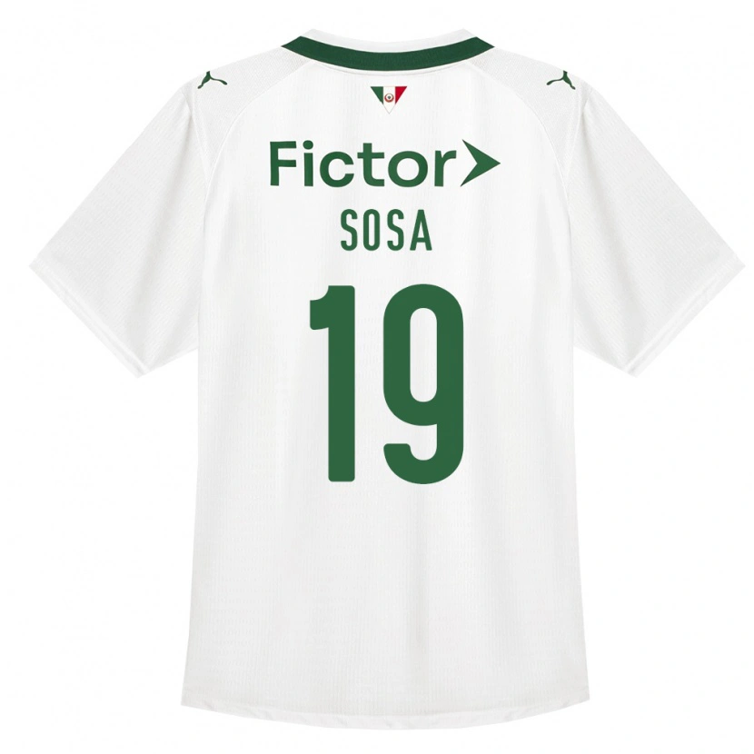 Danxen Børn Ramón Sosa #19 Grøn Hvid Udebane Spillertrøjer 2026/27 Trøje T-Shirt