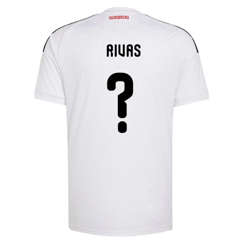 Danxen Mænd Vicente Rivas #0 Hvid Sort Hjemmebane Spillertrøjer 2026/27 Trøje T-Shirt