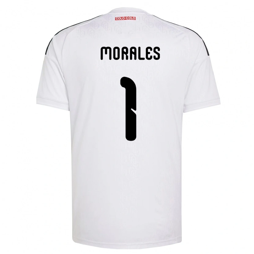 Danxen Mænd Benjamin Morales #1 Hvid Sort Hjemmebane Spillertrøjer 2026/27 Trøje T-Shirt