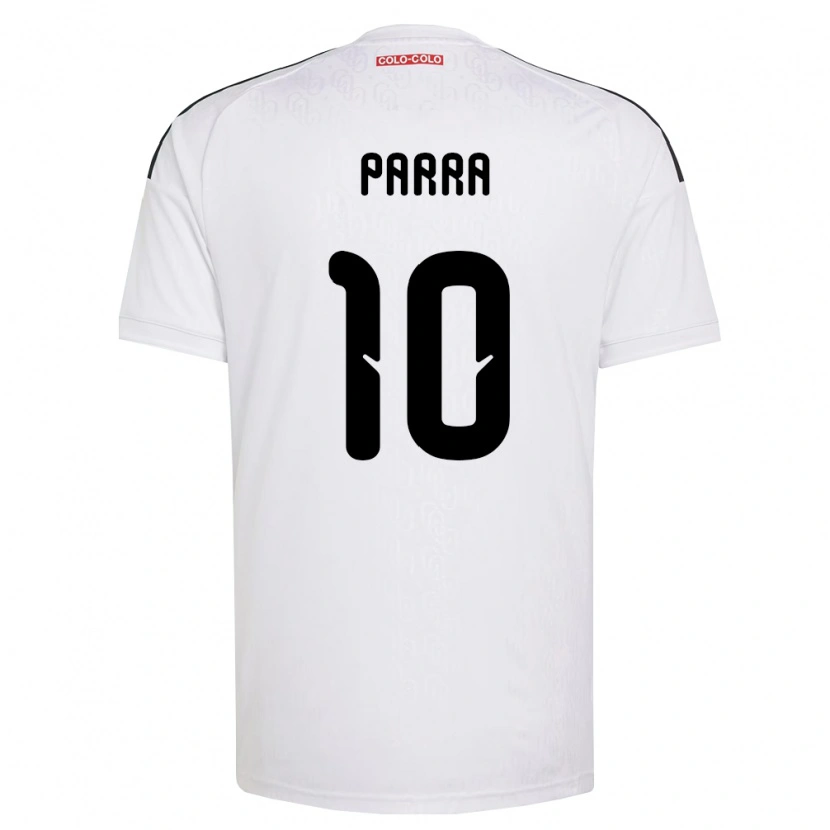 Danxen Mænd Pablo Parra #10 Hvid Sort Hjemmebane Spillertrøjer 2026/27 Trøje T-Shirt