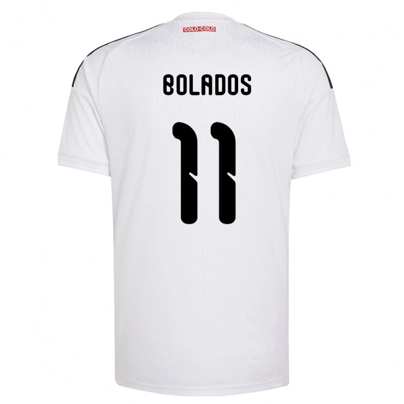 Danxen Mænd Marcos Bolados #11 Hvid Sort Hjemmebane Spillertrøjer 2026/27 Trøje T-Shirt