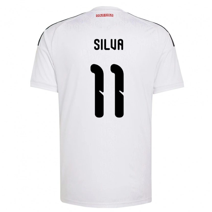 Danxen Mænd Martín Silva #11 Hvid Sort Hjemmebane Spillertrøjer 2026/27 Trøje T-Shirt