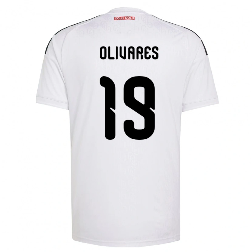 Danxen Mænd Michelle Olivares #19 Hvid Sort Hjemmebane Spillertrøjer 2026/27 Trøje T-Shirt