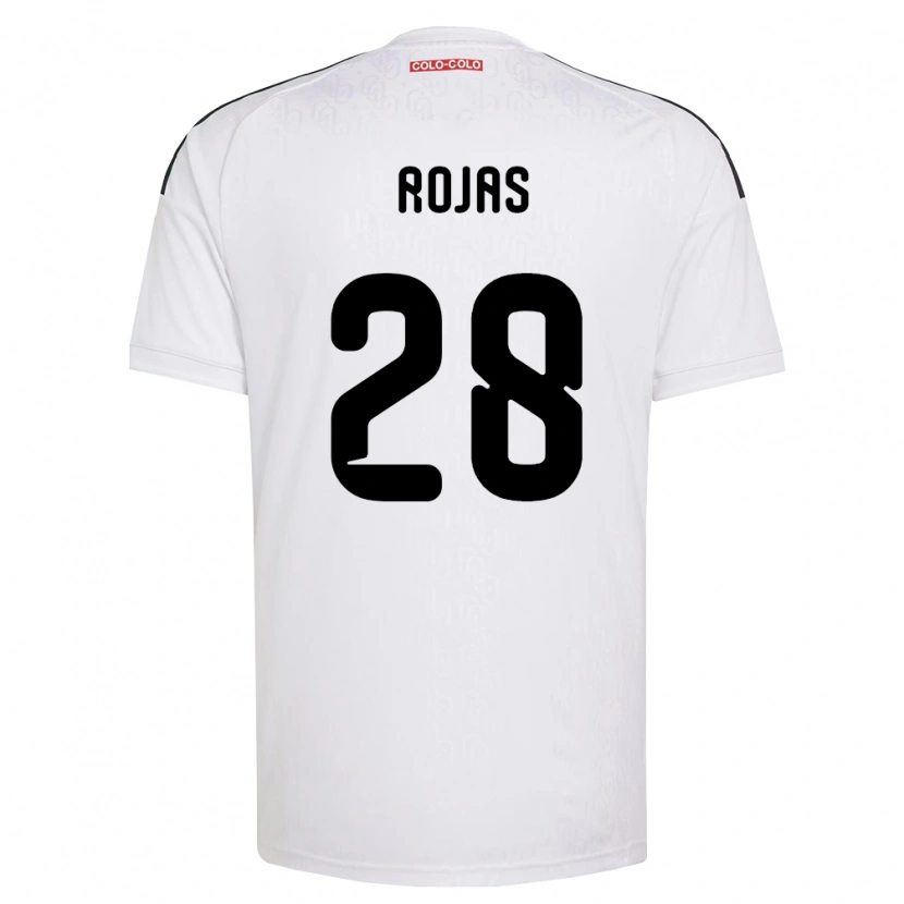 Danxen Mænd Jeyson Rojas #28 Hvid Sort Hjemmebane Spillertrøjer 2026/27 Trøje T-Shirt