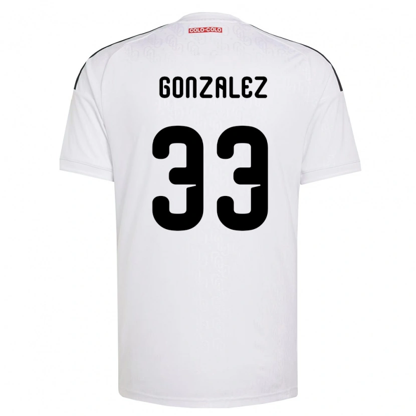 Danxen Mænd Ramiro González #33 Hvid Sort Hjemmebane Spillertrøjer 2026/27 Trøje T-Shirt