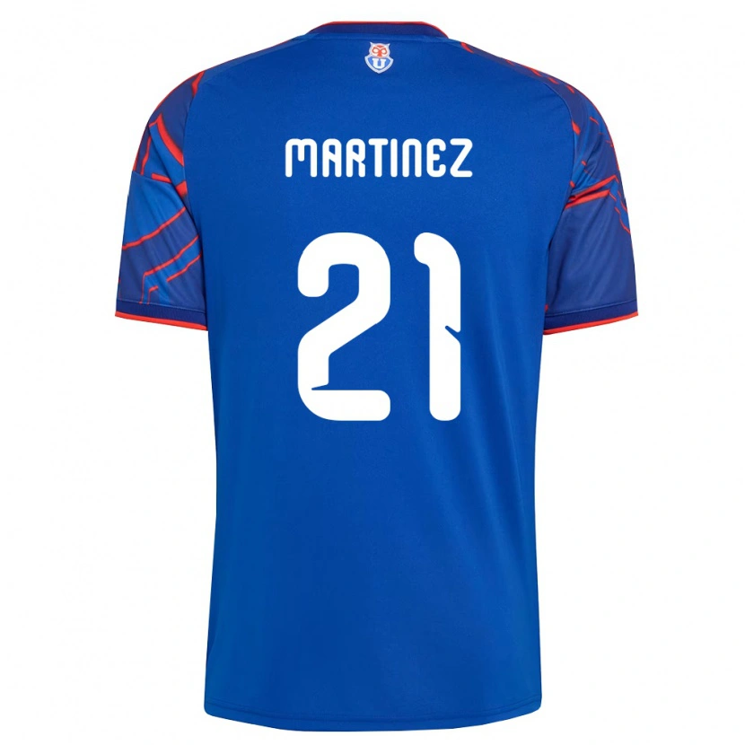Danxen Mænd Maria Martínez #21 Kongelig Blå Rød Hjemmebane Spillertrøjer 2026/27 Trøje T-Shirt