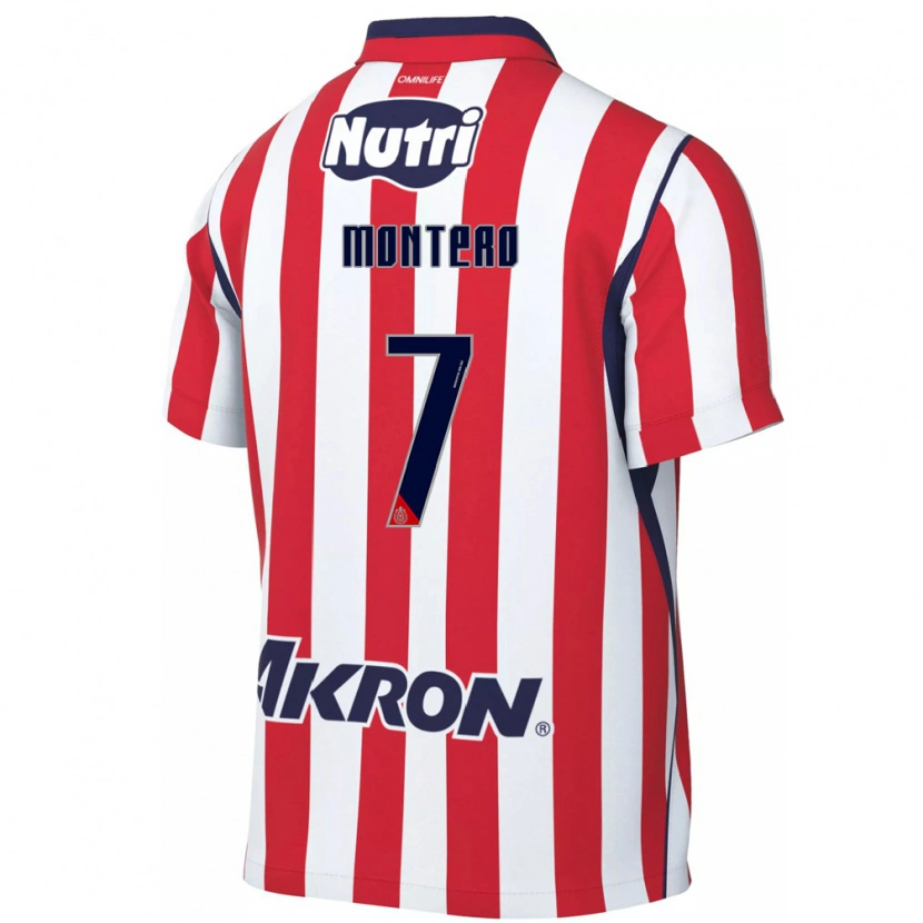 Danxen Mænd Casandra Montero #7 Rød Hvid Hjemmebane Spillertrøjer 2026/27 Trøje T-Shirt