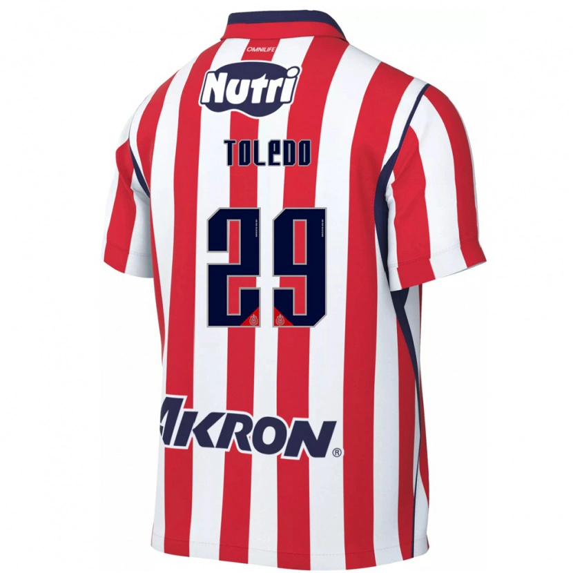 Danxen Mænd Wendy Toledo #29 Rød Hvid Hjemmebane Spillertrøjer 2026/27 Trøje T-Shirt