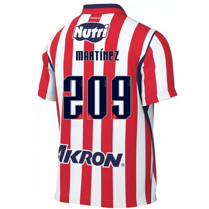 Danxen Mænd Iván Martínez #209 Rød Hvid Hjemmebane Spillertrøjer 2026/27 Trøje T-Shirt