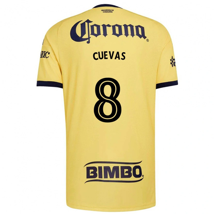 Danxen Mænd Casandra Cuevas #8 Gul Rød Sort Hjemmebane Spillertrøjer 2026/27 Trøje T-Shirt