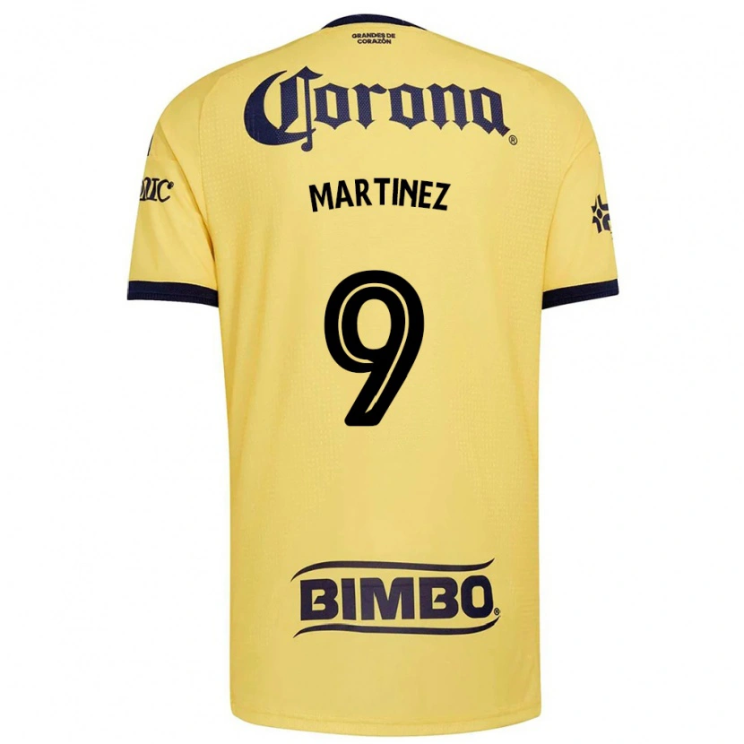 Danxen Mænd Katty Martinez #9 Gul Rød Sort Hjemmebane Spillertrøjer 2026/27 Trøje T-Shirt
